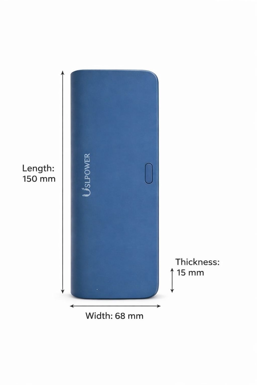 USLPower 20000 mAh Power Bank with 35 W Fast Charging – Blue